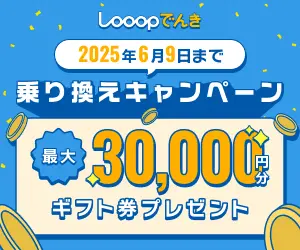 Looopでんきバナー画像